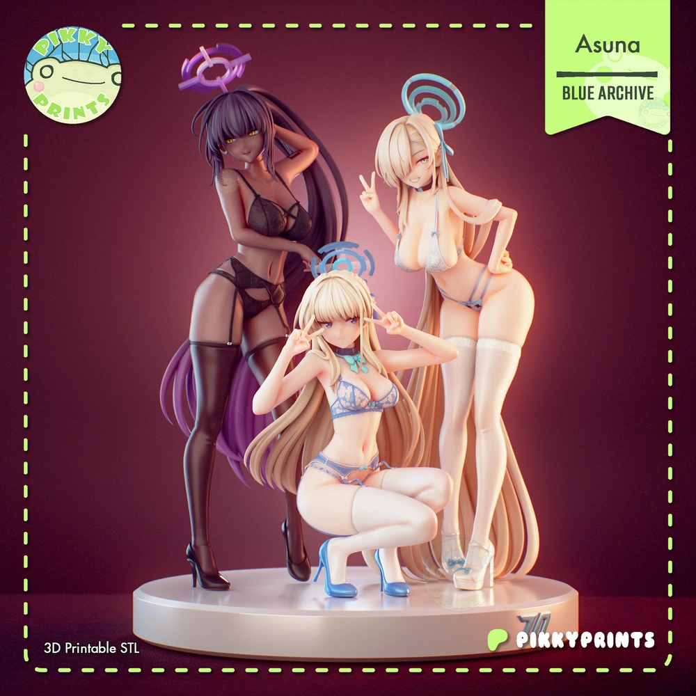 Asuna — Blue Archive 3D printable STL model