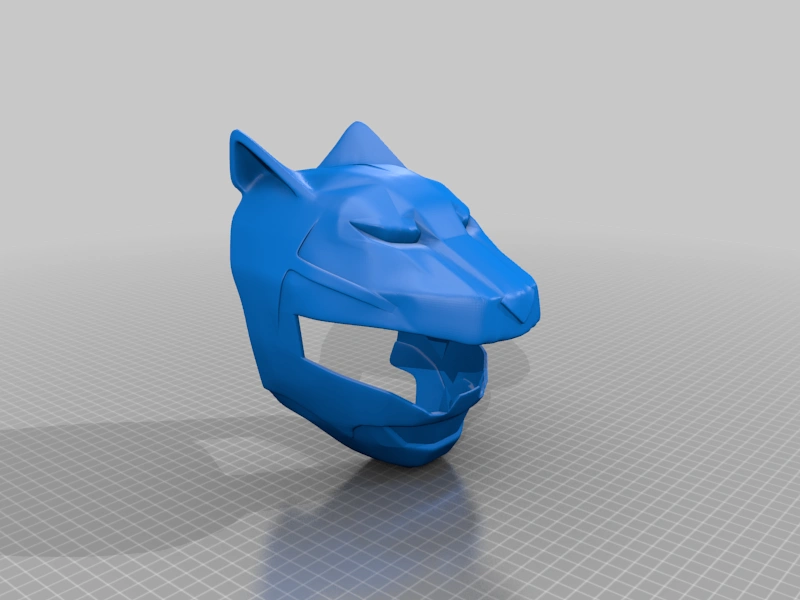 Luna Wolf Ranger — Power Rangers 3D printable STL model