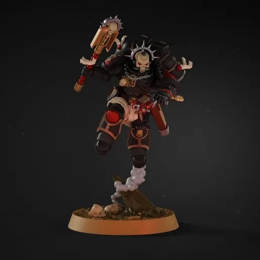 Priest Poster Boy of 11th — Warhammer 40K Alt 3D printable STL model