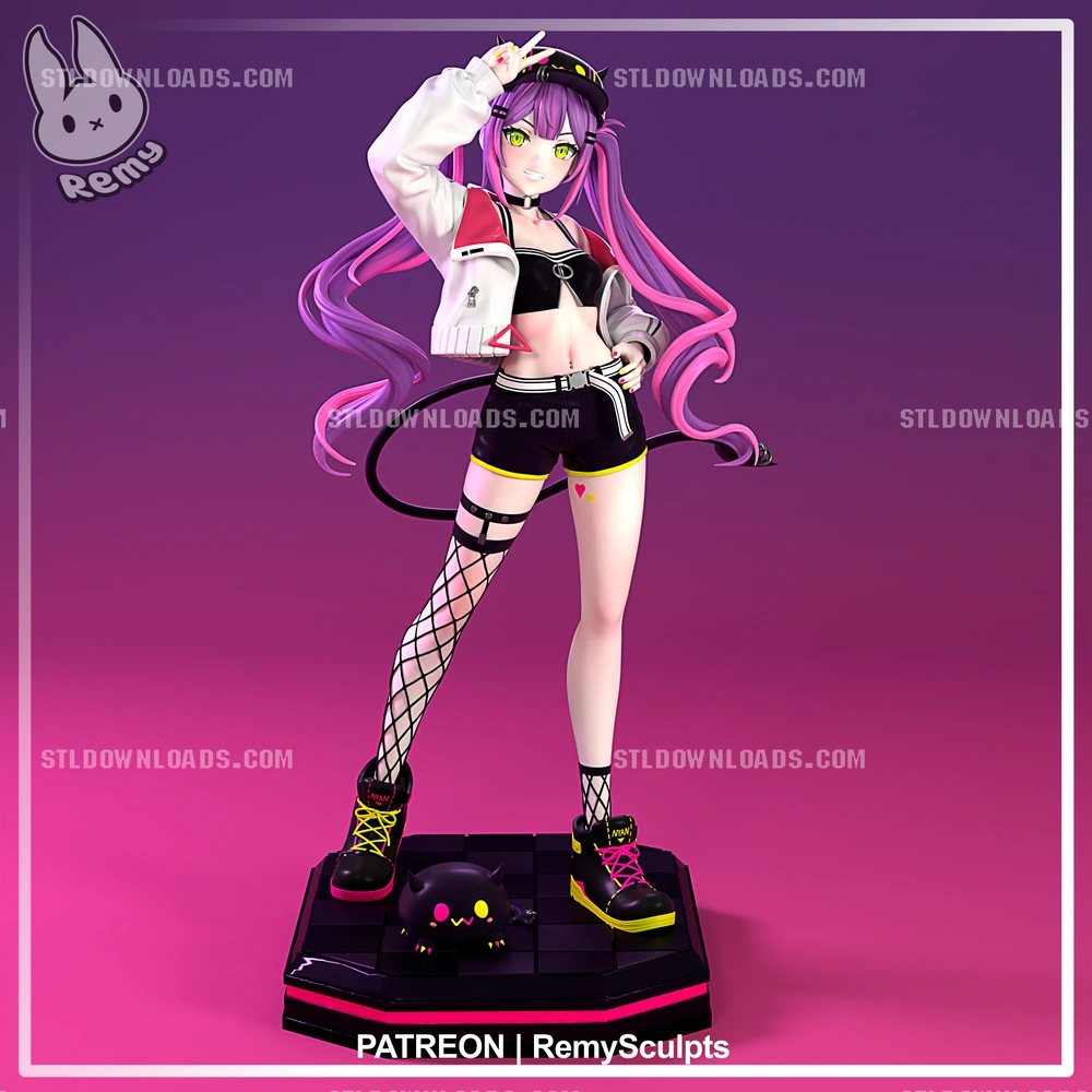 Tokoyami Towa — Hololive 3D printable STL model