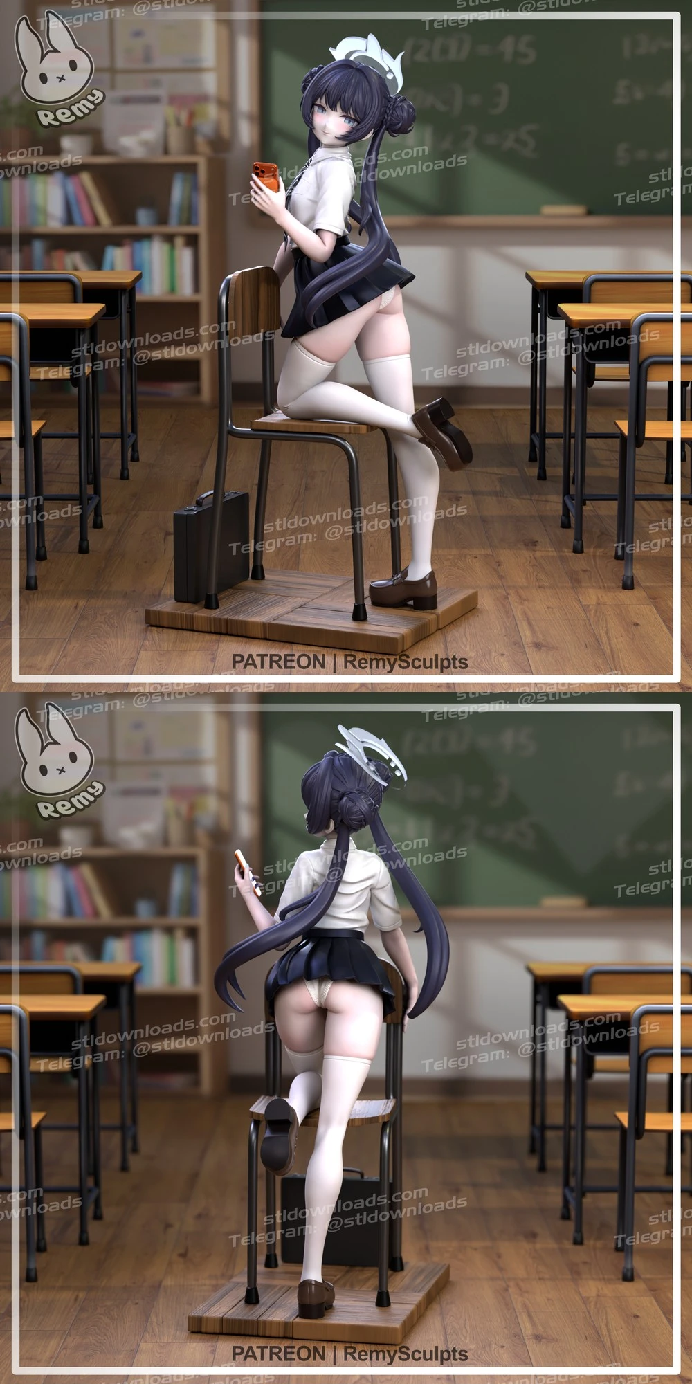 Kisaki — Blue Archive 3D printable STL model