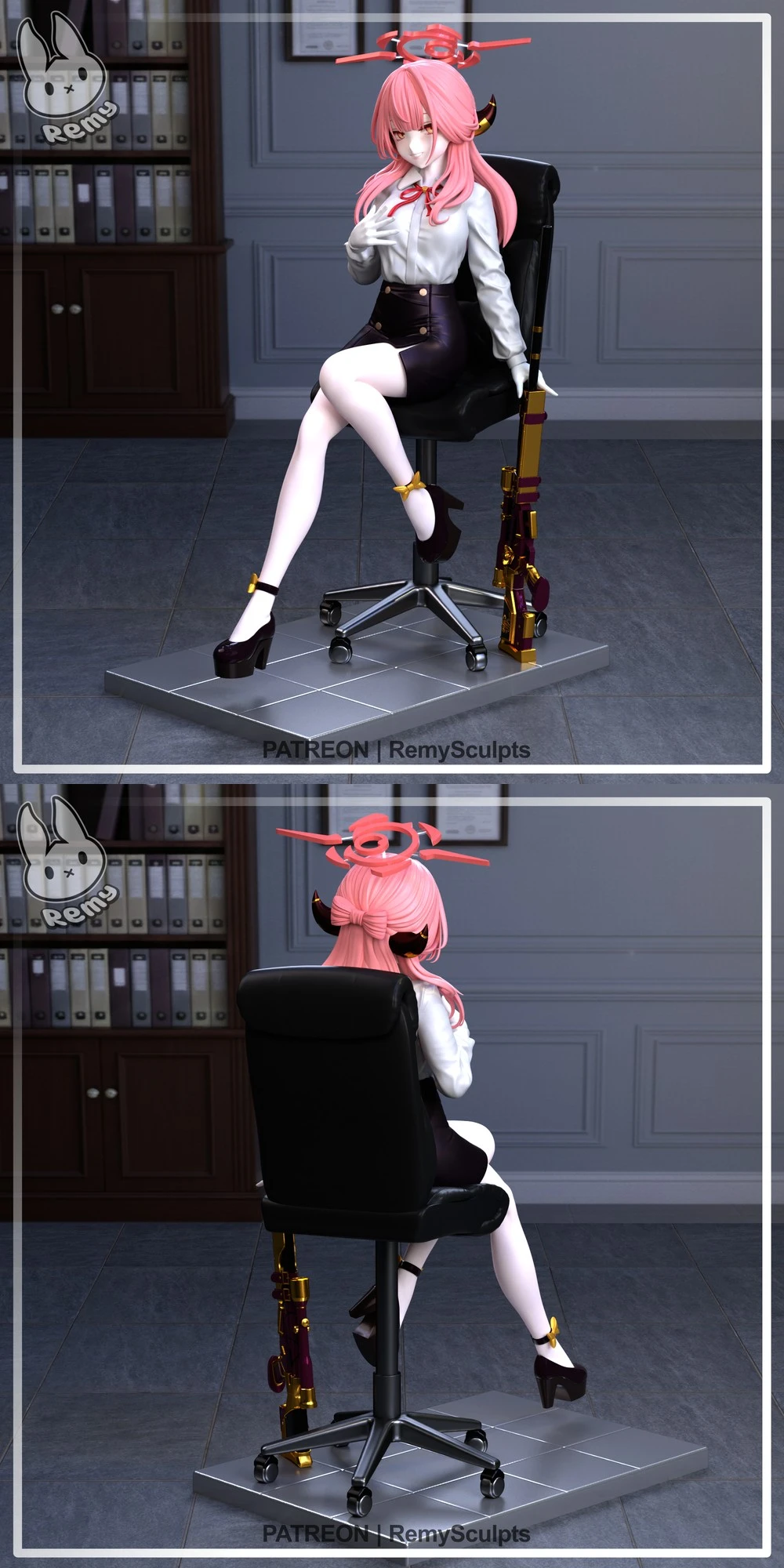 Rikuhachima Aru — Blue Archive 3D printable STL model