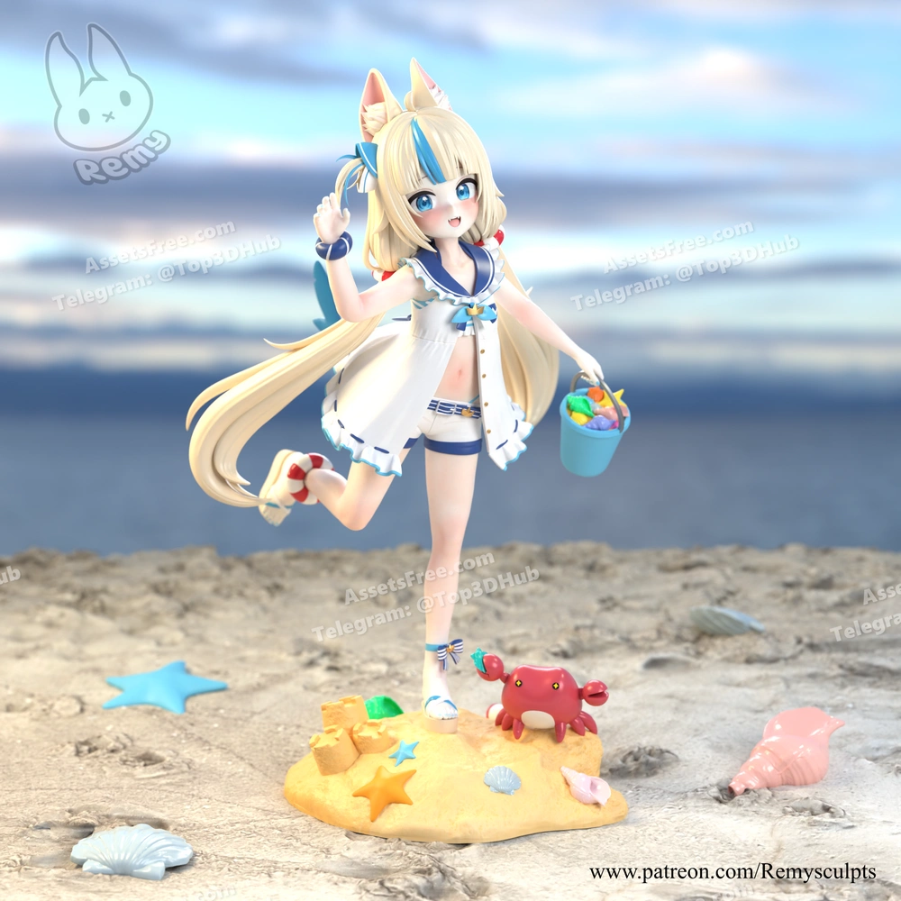 Sameko Saba — VTuber / Original Character 3D printable STL model