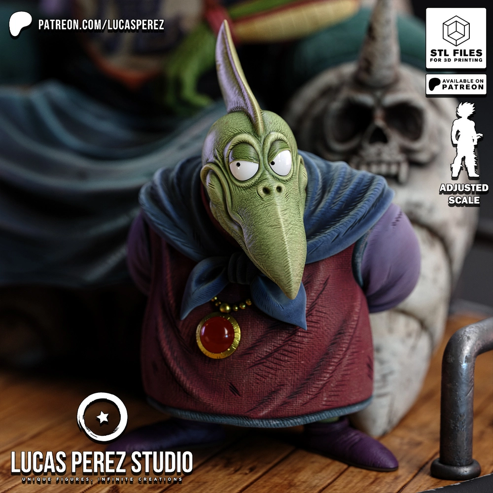 Rey Piccolo — Dragon Ball Z 3D printable STL model