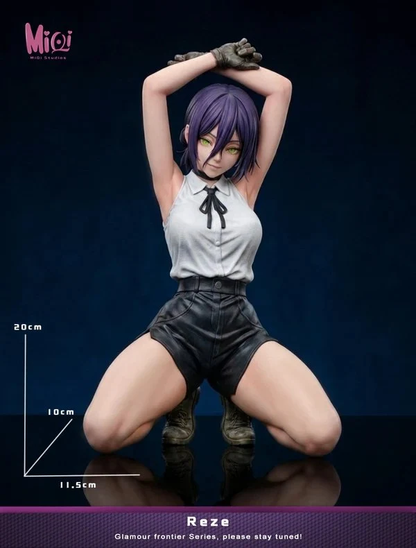 Reze — Chainsaw Man STL render Reze — Chainsaw Man 3D printable STL model