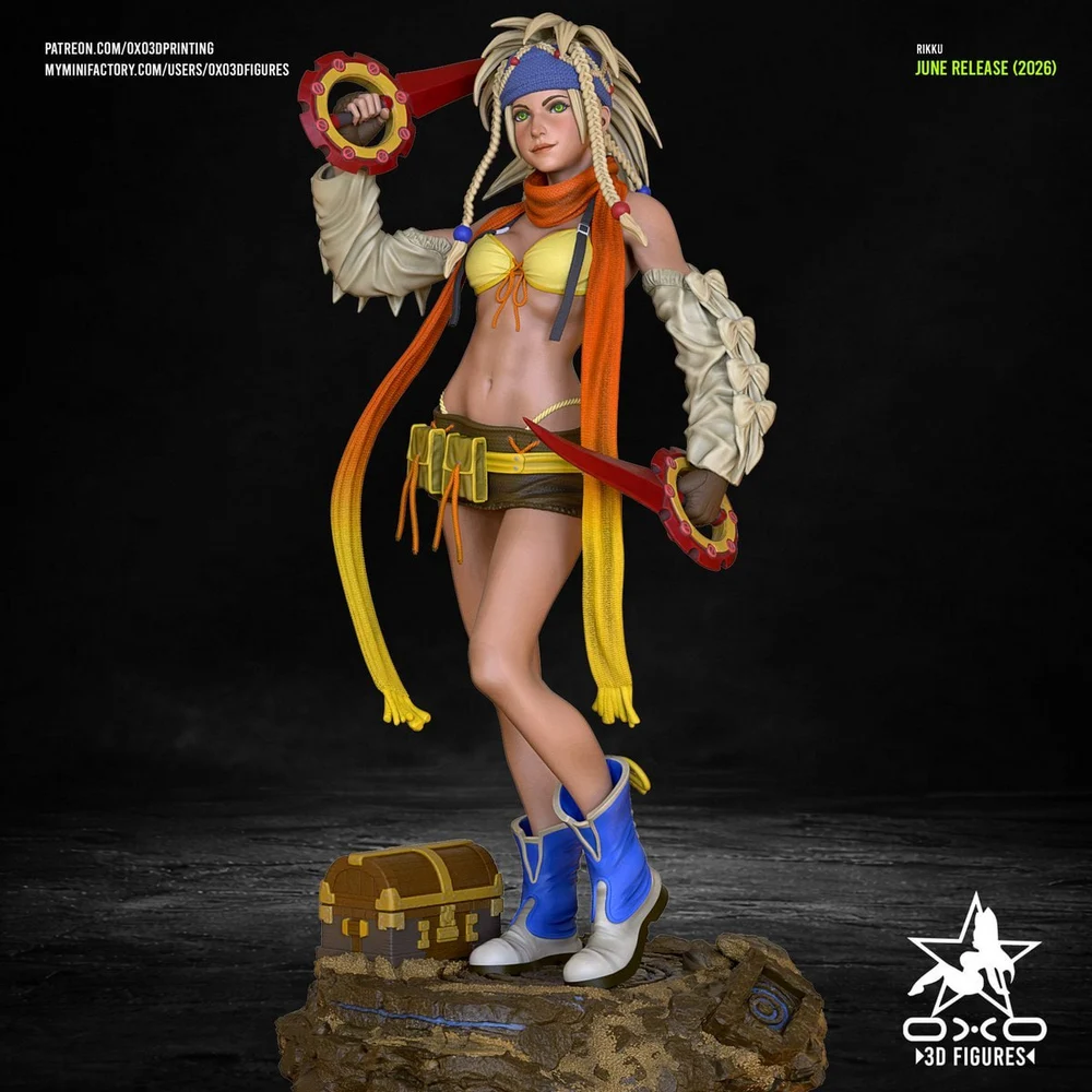 Rikku — Final Fantasy X 3D printable STL model