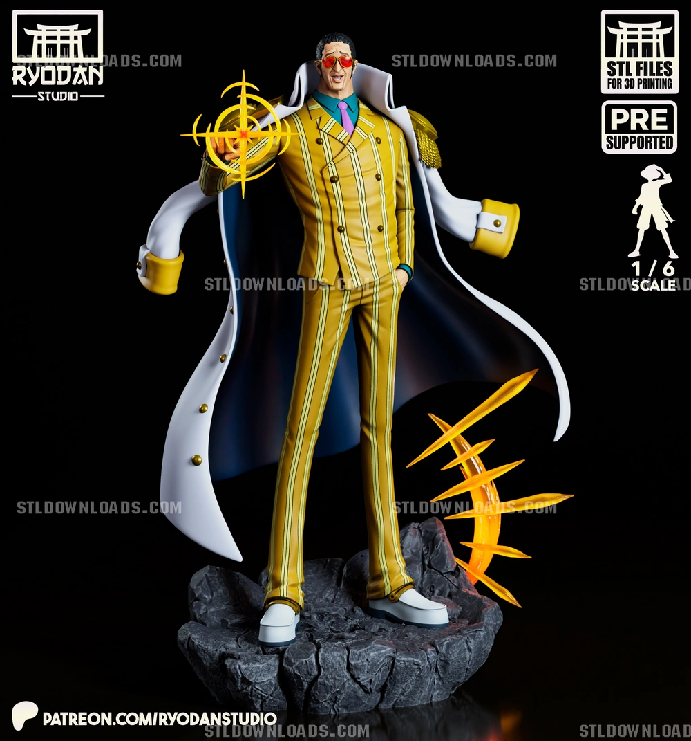 Kizaru — One Piece 3D printable STL model