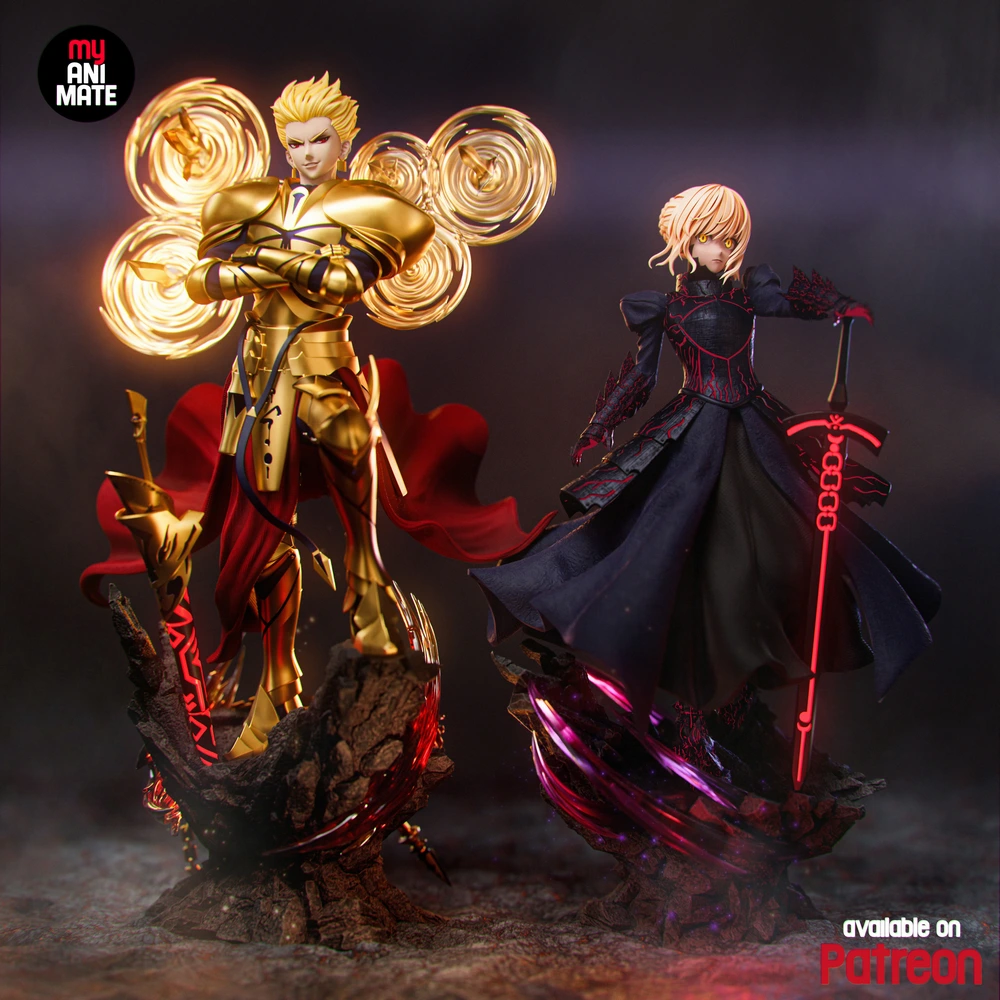 Saber Alter — Fate Series 3D printable STL model