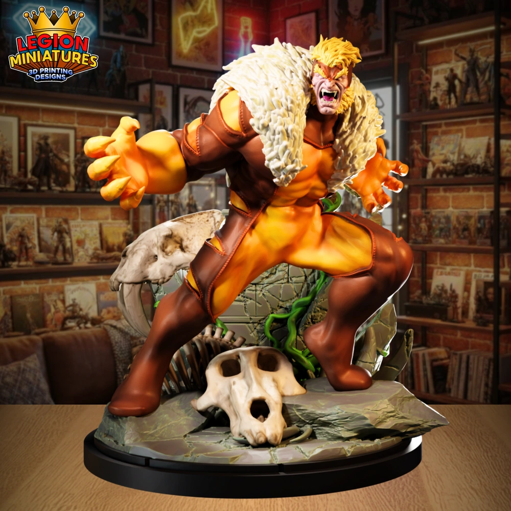 Sabretooth — Marvel / X-Men 3D printable STL model