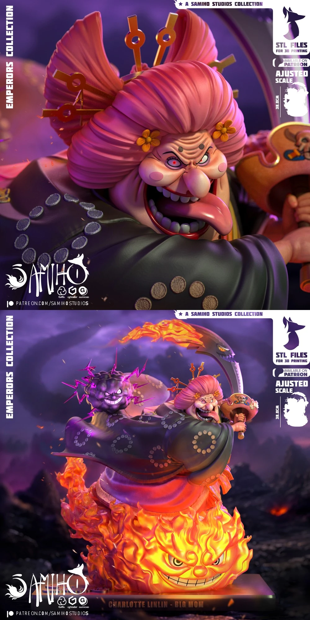 Big Mom — One Piece 3D printable STL model