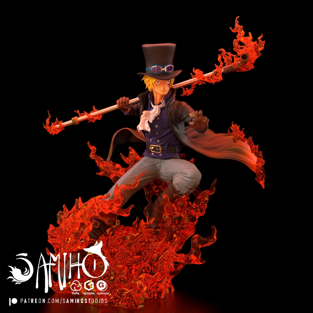 Sabo — One Piece 3D printable STL model