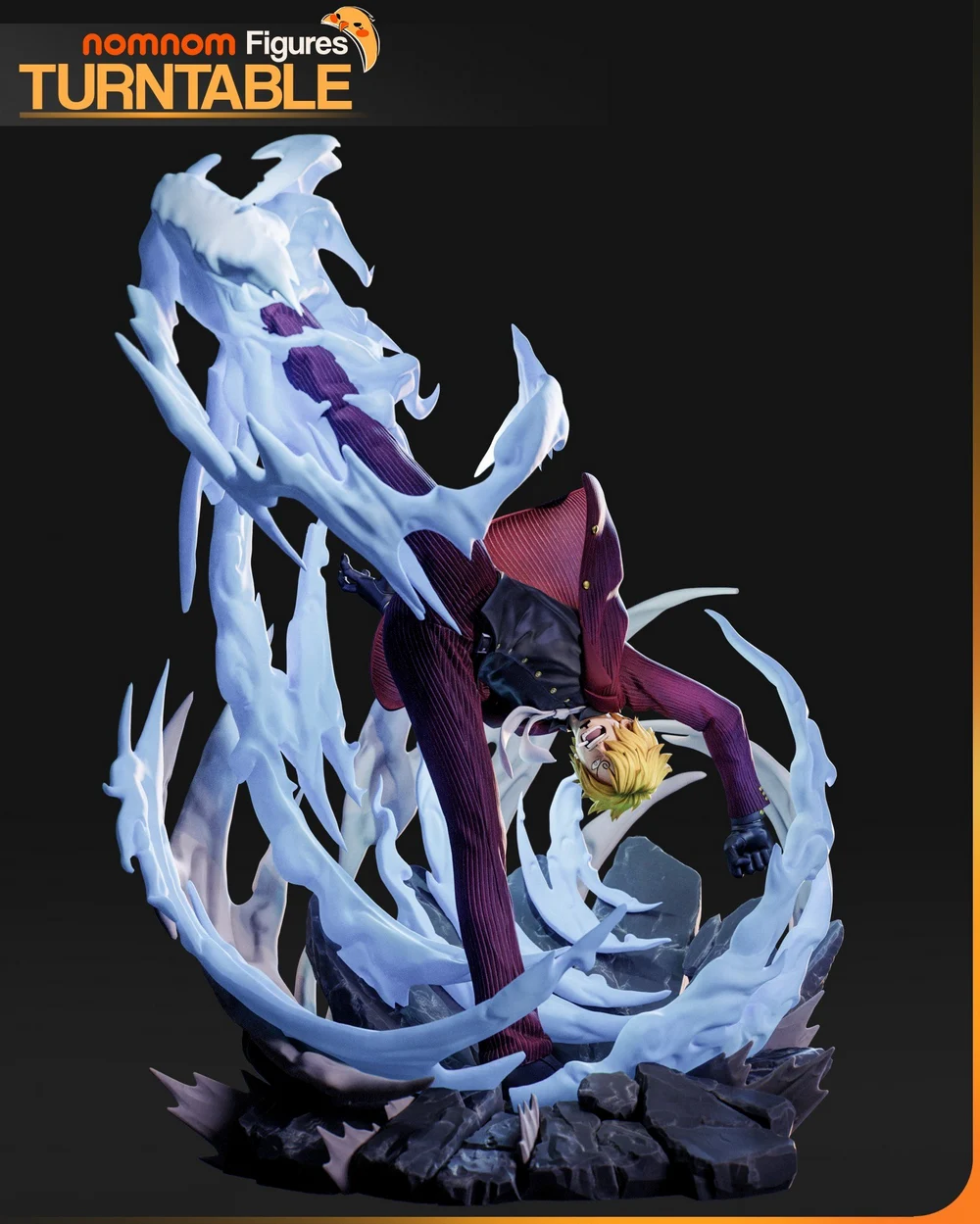 Sanji — One Piece 3D printable STL model