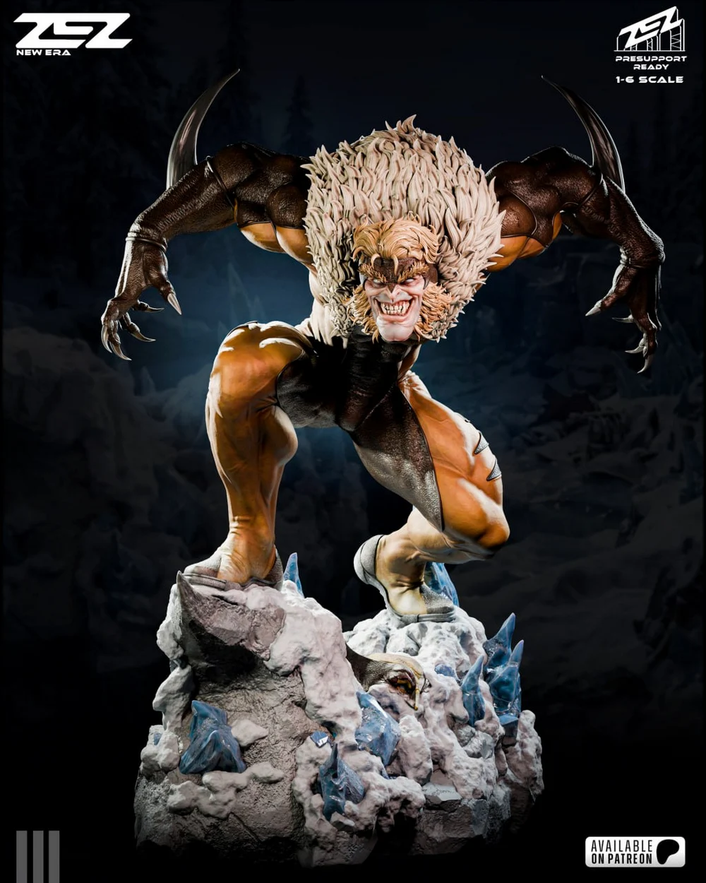 Sabretooth — Marvel / X-Men 3D printable STL model