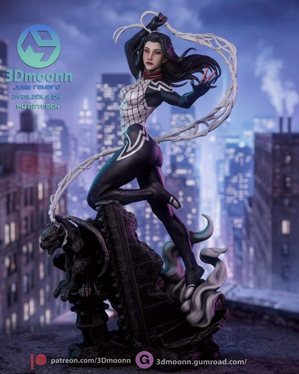 Silk — Marvel 3D printable STL model