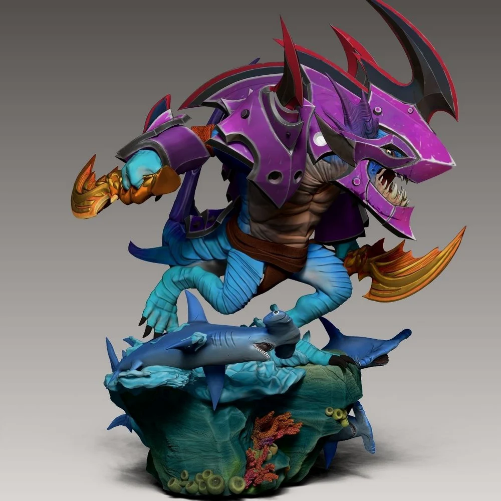 Slark — Dota 2 3D printable STL model