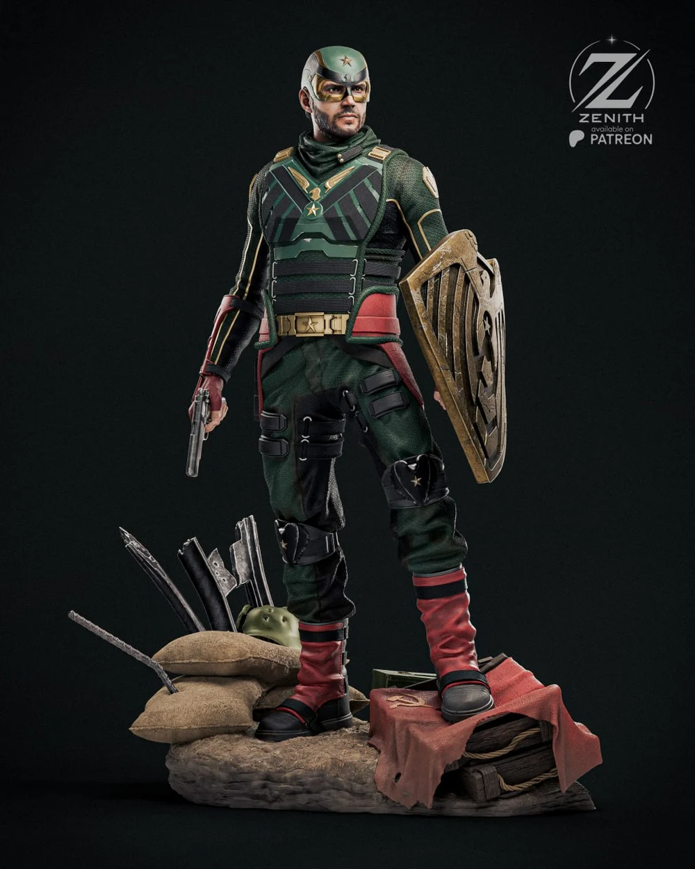 Soldier Boy — The Boys 3D printable STL model