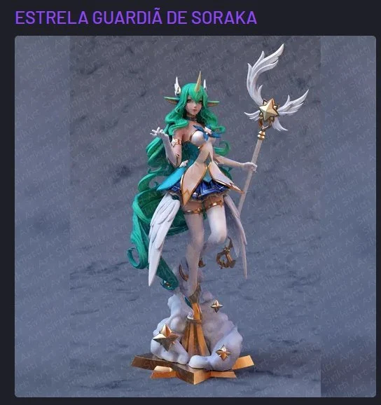 Soraka — League of Legends 3D printable STL model