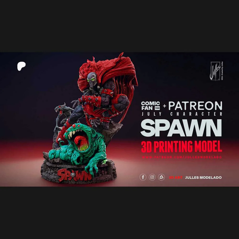 Spawn — Image Comics / Spawn 3D printable STL model