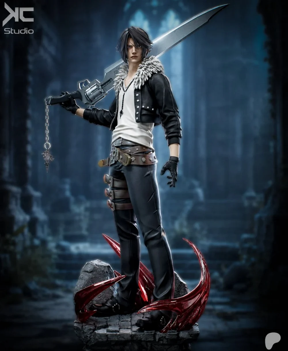 Squall Leonhart — Final Fantasy VIII 3D printable STL model