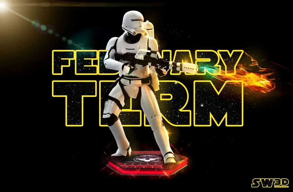 Flame Trooper Sculpture — Star Wars 3D printable STL model