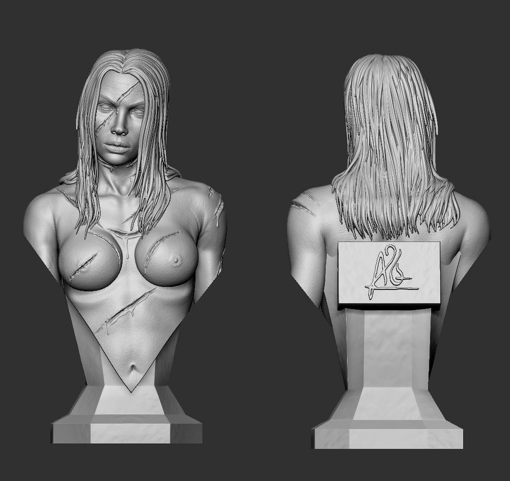 The Angry Princess — 13 Ghosts 3D printable STL model