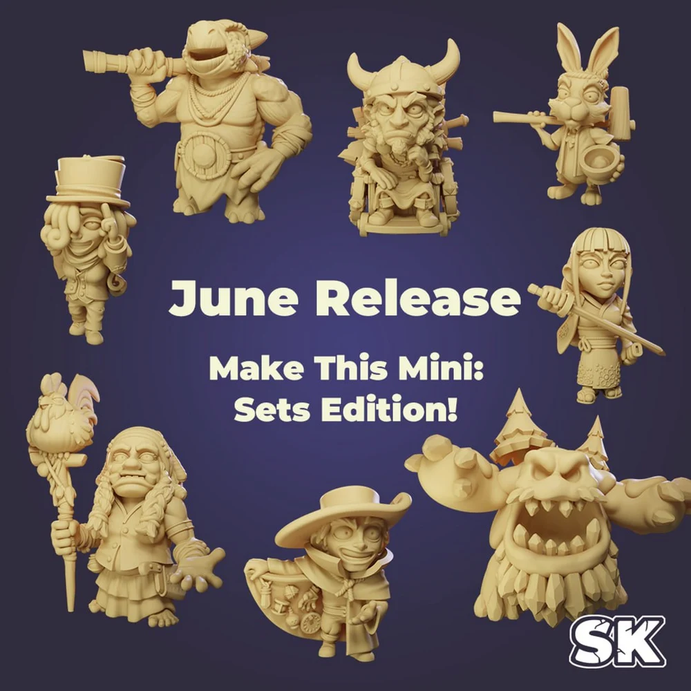 Stoneking — June 2026 3D printable STL model