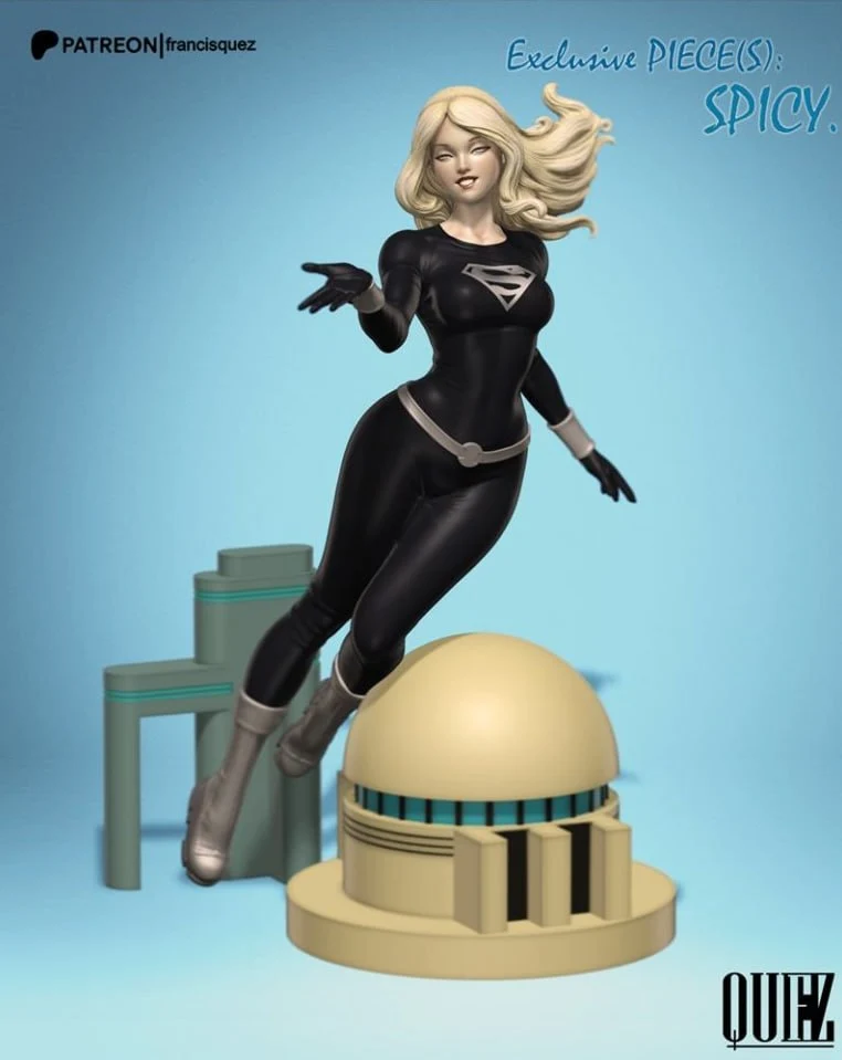 Supergirl — DC Comics 3D printable STL model