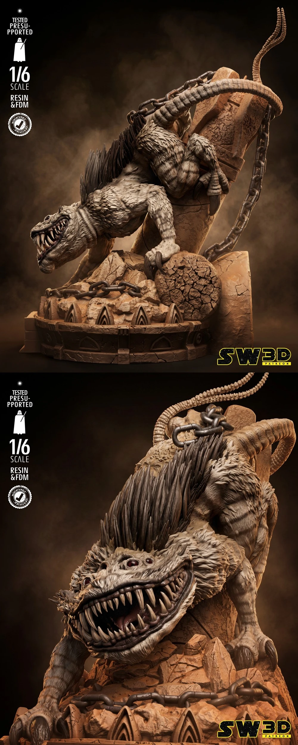 SW3D Nexus — Sci-Fi / Fantasy STL render SW3D Nexus — Sci-Fi / Fantasy 3D printable STL model