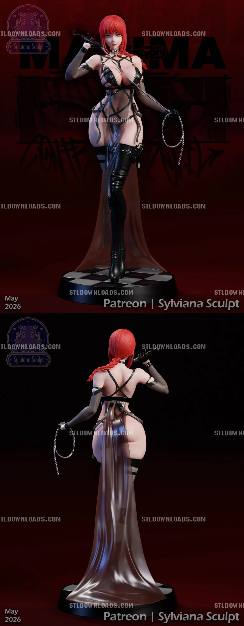 Makima — Chainsaw Man 3D printable STL model