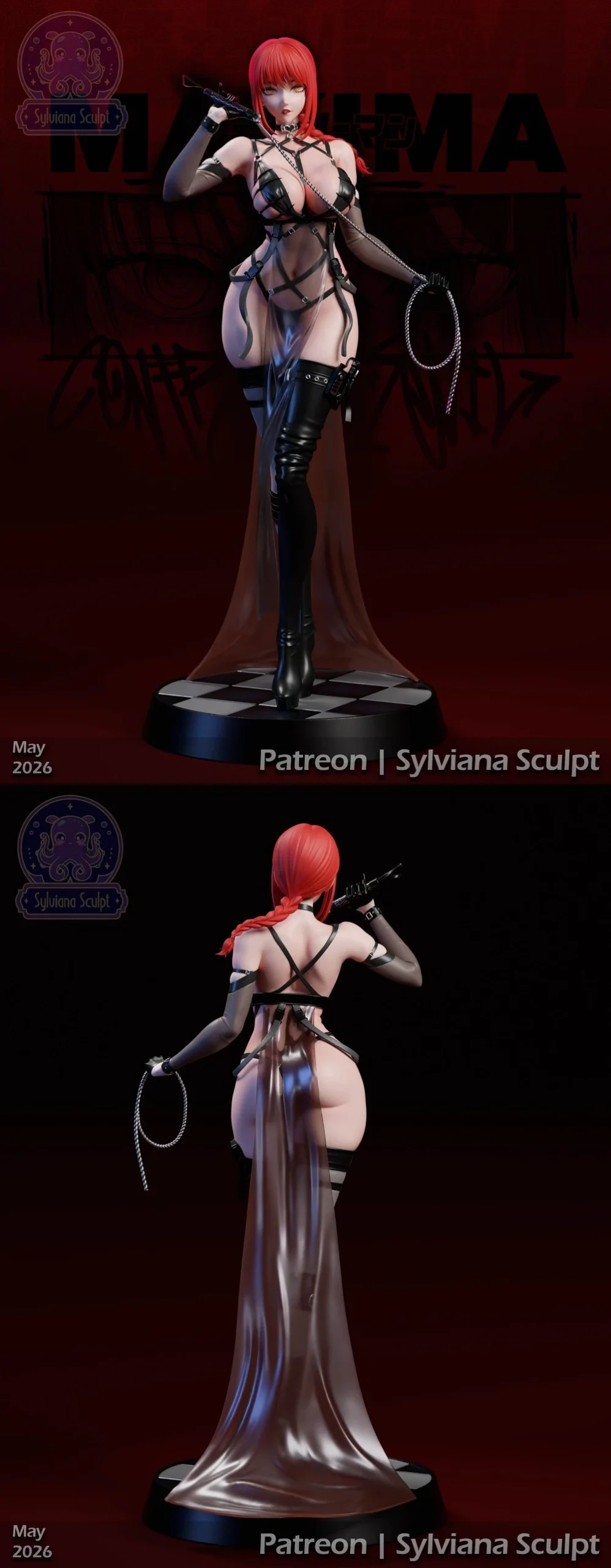 Makima — Chainsaw Man 3D printable STL model