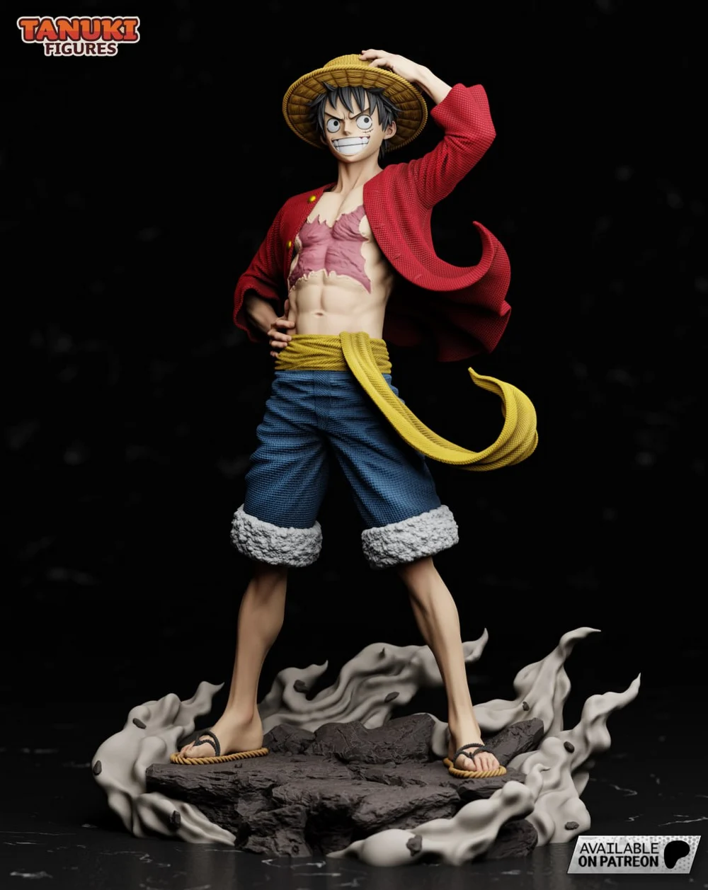 Luffy — One Piece 3D printable STL model