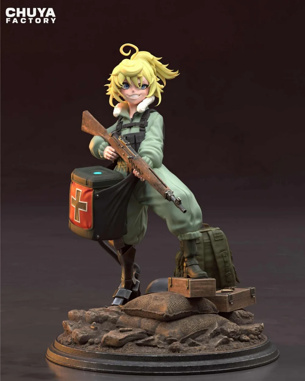 Tanya von Degurechaff — The Saga of Tanya the Evil 3D printable STL model