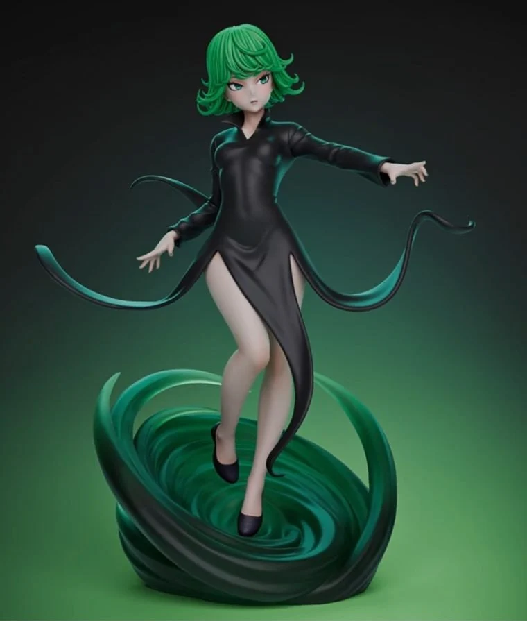 Tatsumaki — One-Punch Man 3D printable STL model