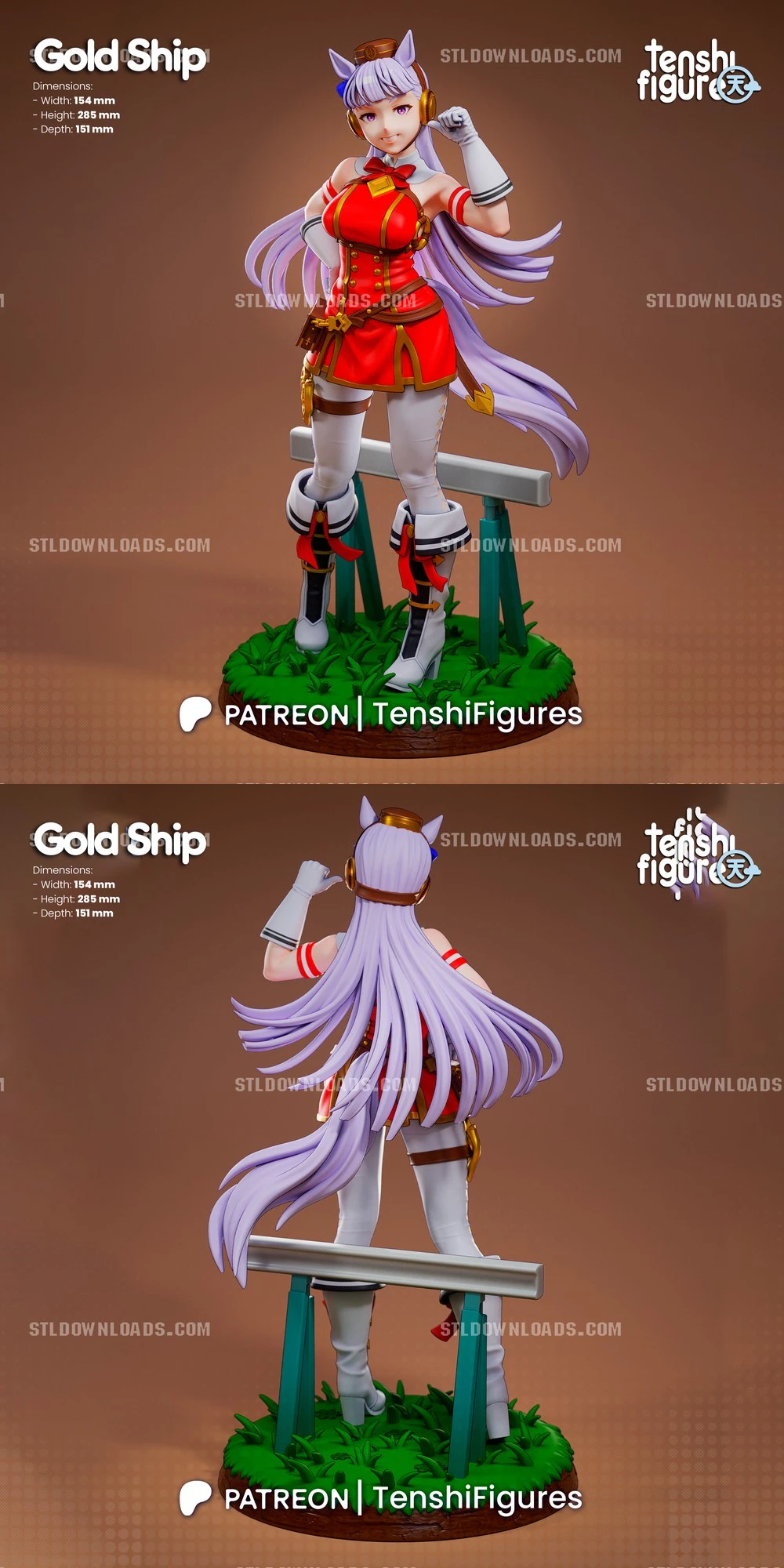Gold Ship — Uma Musume Pretty Derby 3D printable STL model