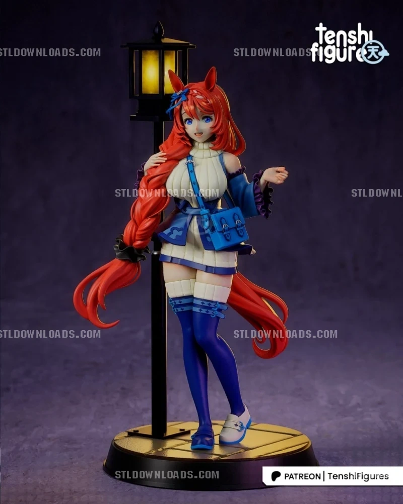 Super Creek — Uma Musume Pretty Derby STL render Super Creek — Uma Musume Pretty Derby 3D printable STL model