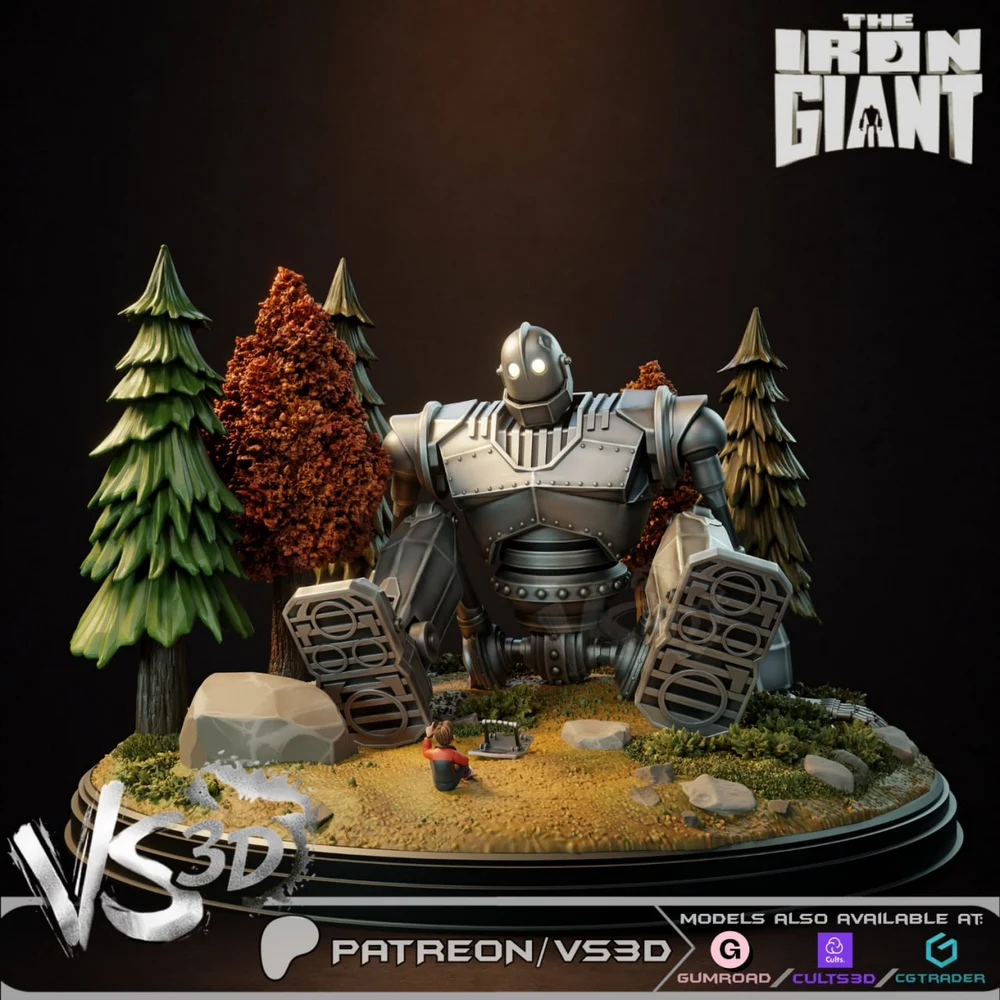 The Iron Giant — The Iron Giant 3D printable STL model