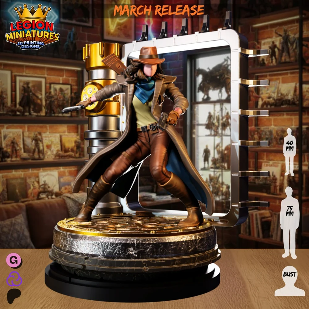 The Question — DC Comics 3D printable STL model