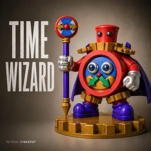 Time Wizard — Yu-Gi-Oh! 3D printable STL model