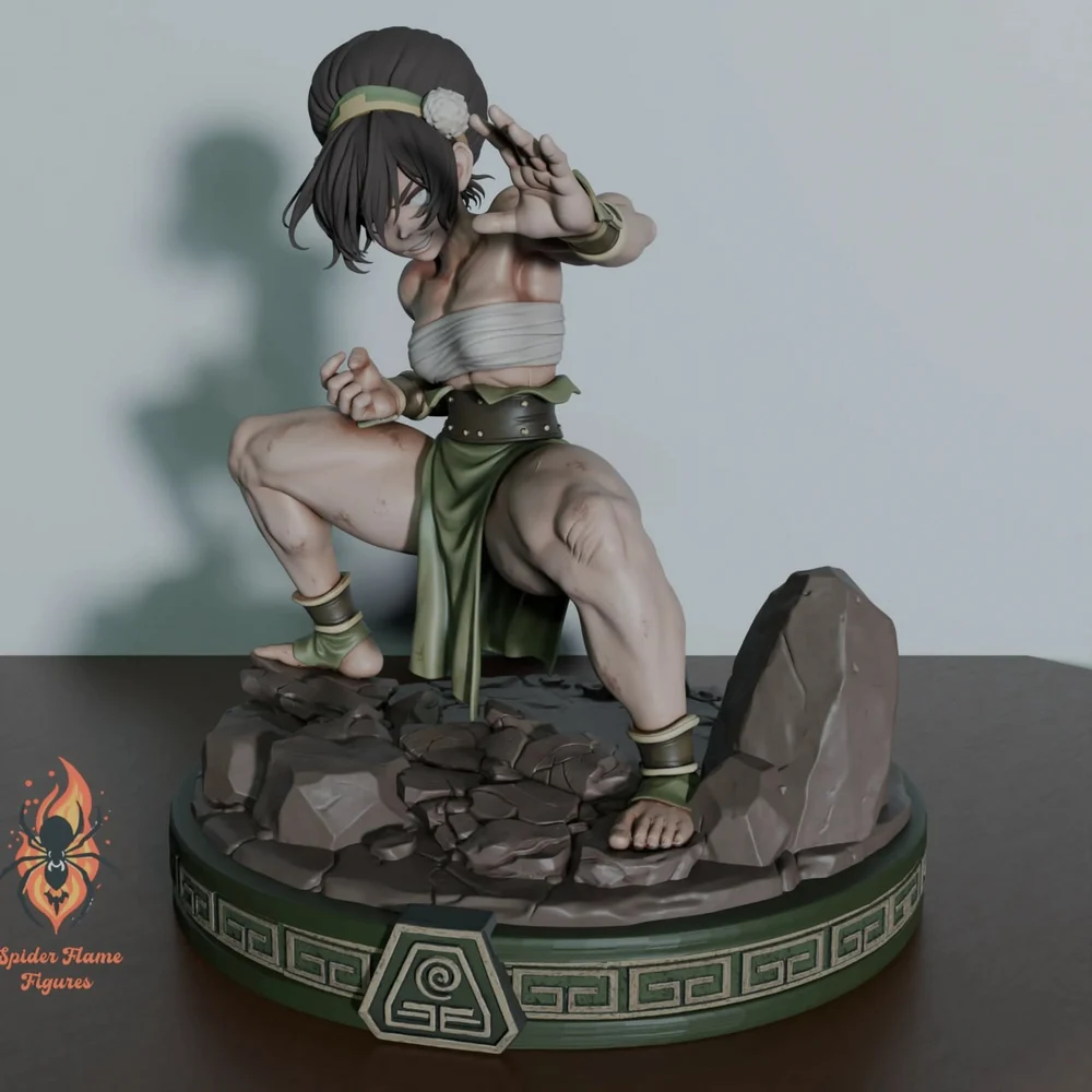 Toph Beifong — Avatar: The Last Airbender 3D printable STL model