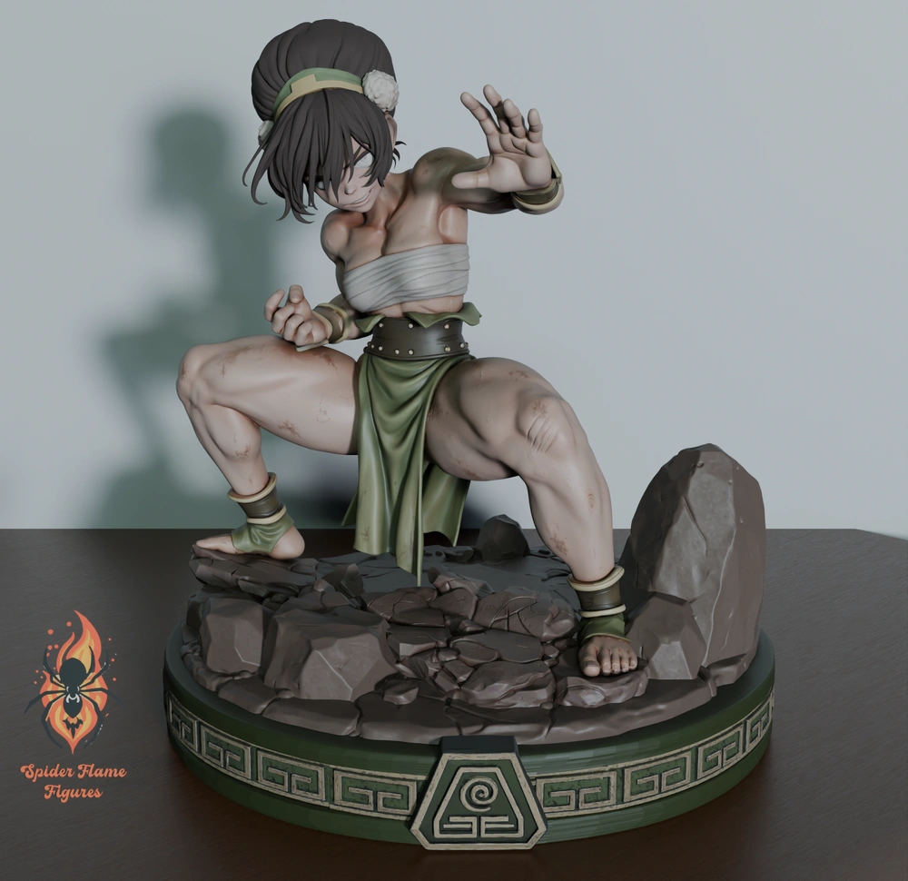 Toph Beifong — Avatar: The Last Airbender 3D printable STL model