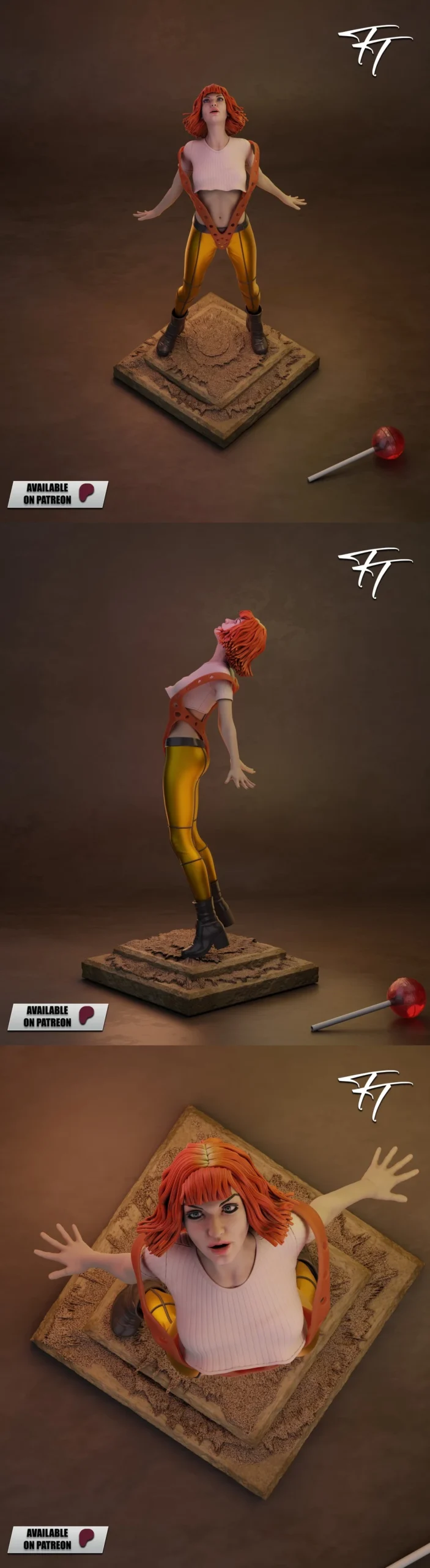 Leeloo — The Fifth Element 3D printable STL model