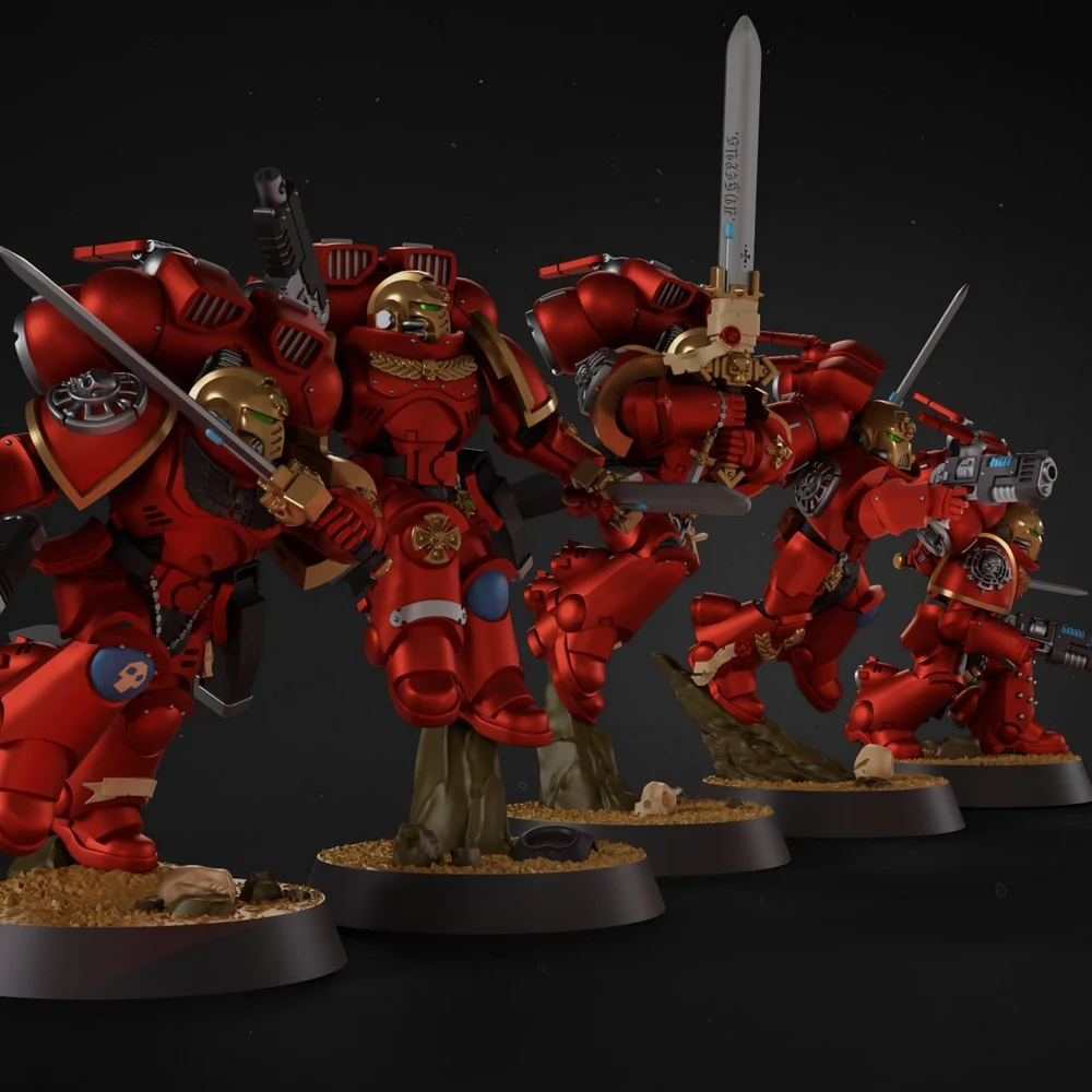 Vanguard Veterans — Warhammer 40K 3D printable STL model