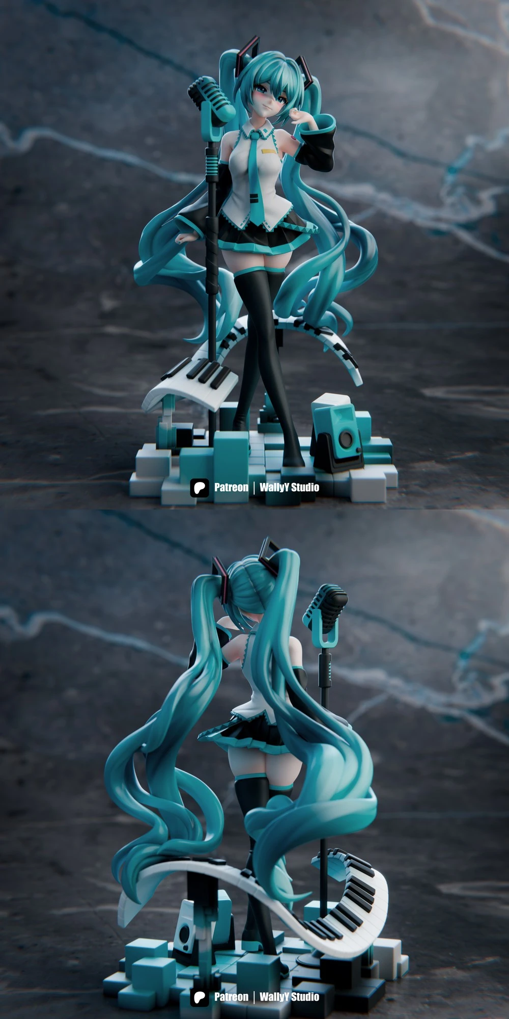 Hatsune Miku — Vocaloid / Hatsune Miku 3D printable STL model