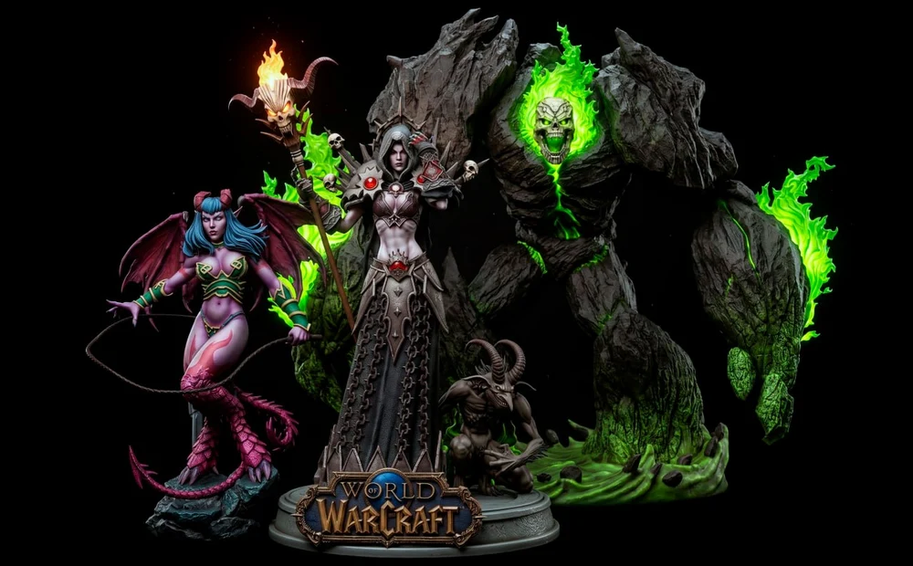 Warcraft 3D printable STL model