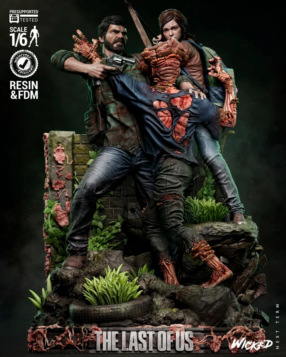Last of Us Diorama — The Last of Us 3D printable STL model