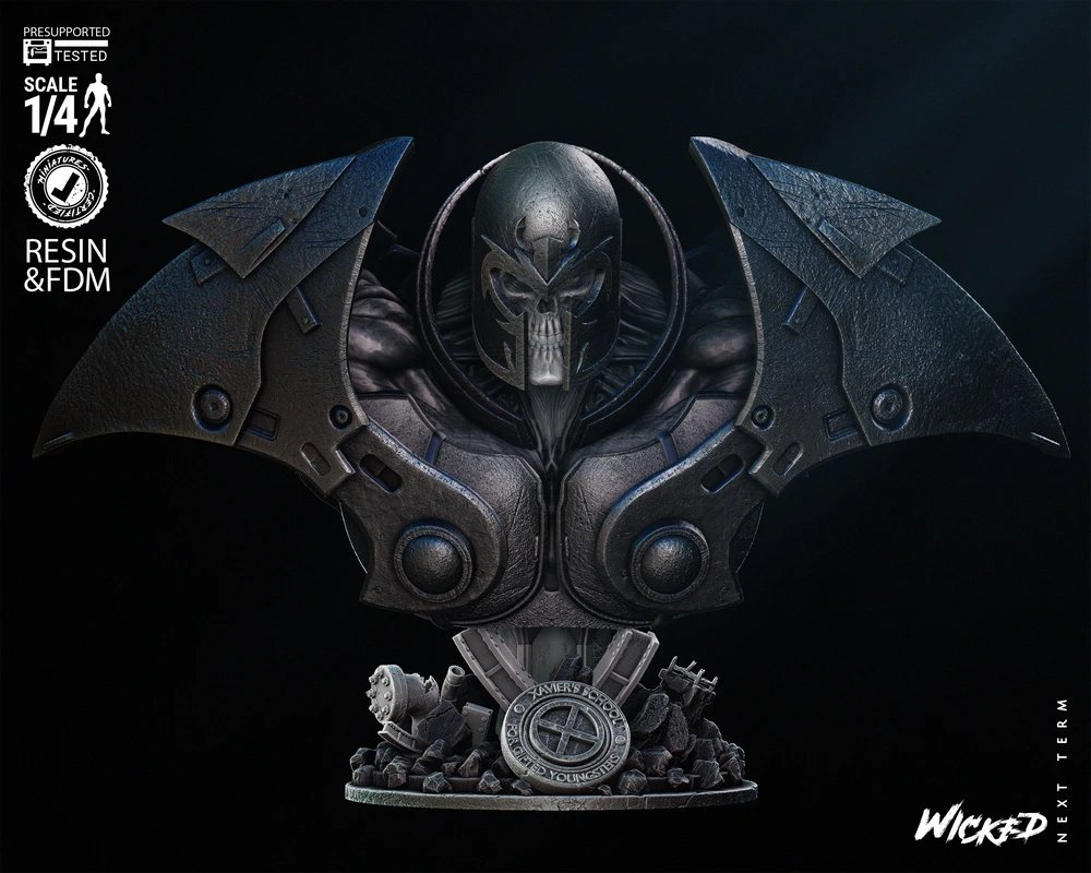Onslaught Bust — Marvel / X-Men 3D printable STL model