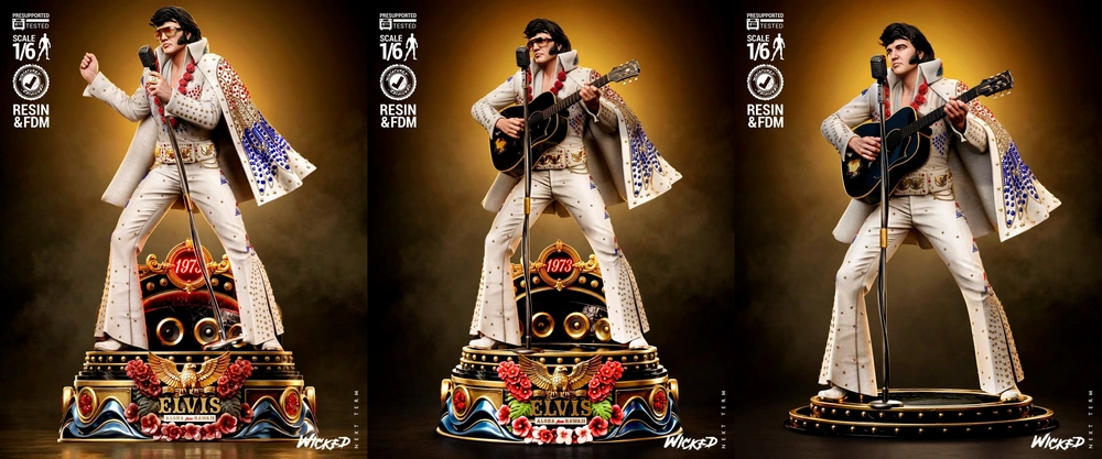 Elvis Presley — Real Life / Celebrity 3D printable STL model