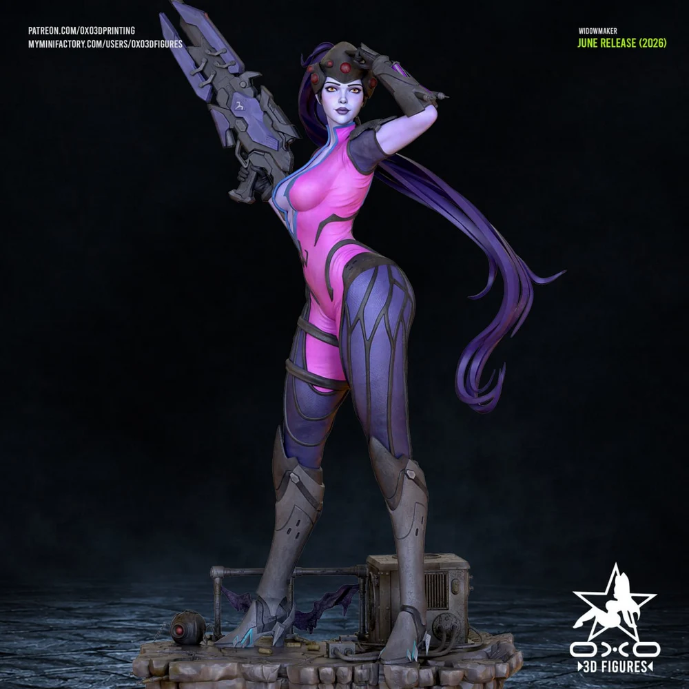 Widowmaker — Overwatch 3D printable STL model