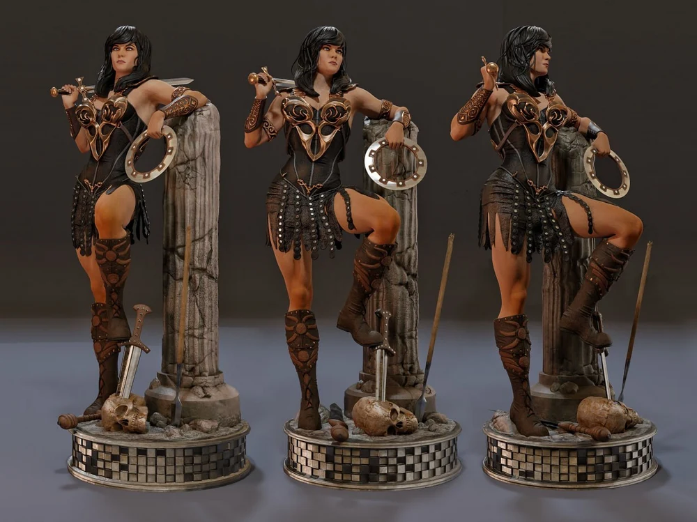Xena — Xena: Warrior Princess 3D printable STL model