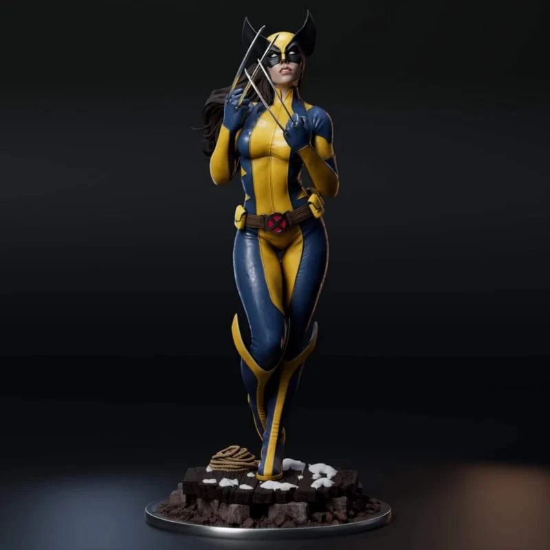 Wolverine Girl — Marvel 3D printable STL model